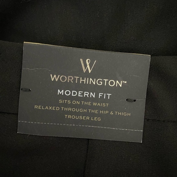 Worthington Modern Fit Trouser Leg Dress Pants NWT Size 14 - Picture 4 of 7